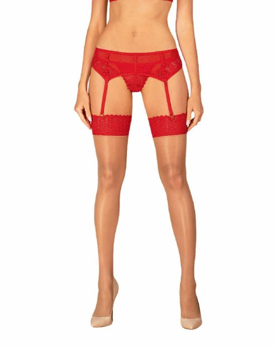 Панчохи Obsessive Ingridia stockings XL/2XL Панчохи Obsessive Ingridia stockings XL/2XL