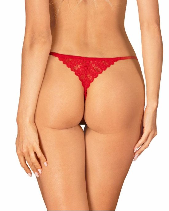 Трусики Obsessive Ingridia crotchless thong XS/S Трусики Obsessive Ingridia crotchless thong XS/S