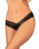 Трусики Obsessive Medilla crotchless thong XS/S Трусики Obsessive Medilla crotchless thong XS/S