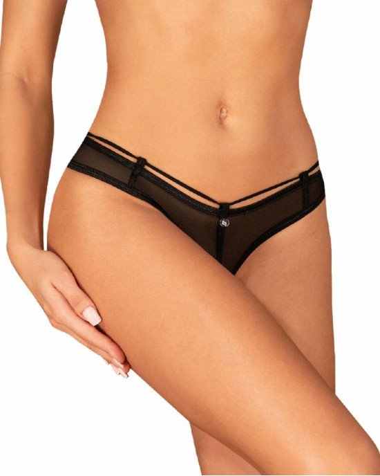 Трусики Obsessive Roxelia crotchless thong M/L Трусики Obsessive Roxelia crotchless thong M/L