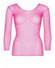 Топ Leg Avenue Long Sleeves T-Shirts Neon Pink One Size Топ Leg Avenue Long Sleeves T-Shirts Neon Pink One Size