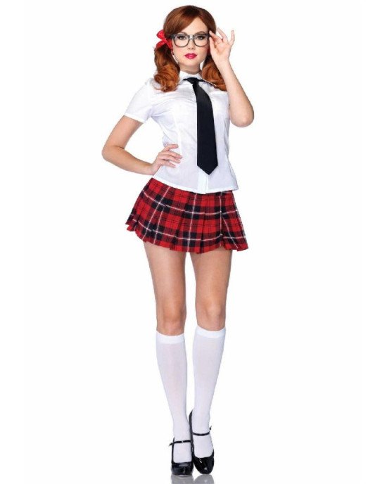 Костюм школярки Leg Avenue Private School Sweetie L Костюм школярки Leg Avenue Private School Sweetie L