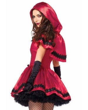 Костюм червоної шапочки Leg Avenue Gothic Red Riding Hood L