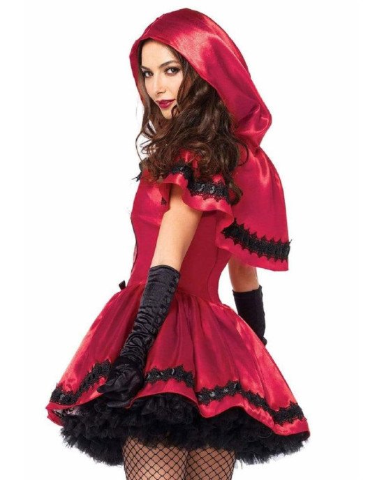Костюм червоної шапочки Leg Avenue Gothic Red Riding Hood XL Костюм червоної шапочки Leg Avenue Gothic Red Riding Hood XL
