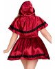 Костюм червоної шапочки Leg Avenue Gothic Red Riding Hood 3X-4X Костюм червоної шапочки Leg Avenue Gothic Red Riding Hood 3X-4X