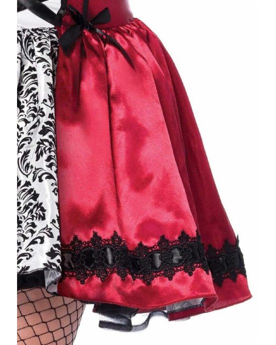Костюм червоної шапочки Leg Avenue Gothic Red Riding Hood 3X-4X Костюм червоної шапочки Leg Avenue Gothic Red Riding Hood 3X-4X