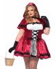 Костюм червоної шапочки Leg Avenue Gothic Red Riding Hood 3X-4X Костюм червоної шапочки Leg Avenue Gothic Red Riding Hood 3X-4X