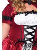 Костюм червоної шапочки Leg Avenue Gothic Red Riding Hood 3X-4X Костюм червоної шапочки Leg Avenue Gothic Red Riding Hood 3X-4X