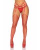 Пояс для панчох Leg Avenue Rhinestone garterbelt Red One Size Пояс для панчох Leg Avenue Rhinestone garterbelt Red One Size