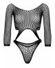 Еротичне боді Leg Avenue Top bodysuit with thong back Black Еротичне боді Leg Avenue Top bodysuit with thong back Black