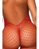 Бодістокінг Leg Avenue Racer neck bodystocking Red Бодістокінг Leg Avenue Racer neck bodystocking Red