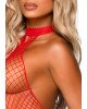 Бодістокінг Leg Avenue Racer neck bodystocking Red Бодістокінг Leg Avenue Racer neck bodystocking Red