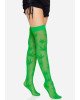 Панчохи Leg Avenue 420 Net thigh highs Green Панчохи Leg Avenue 420 Net thigh highs Green
