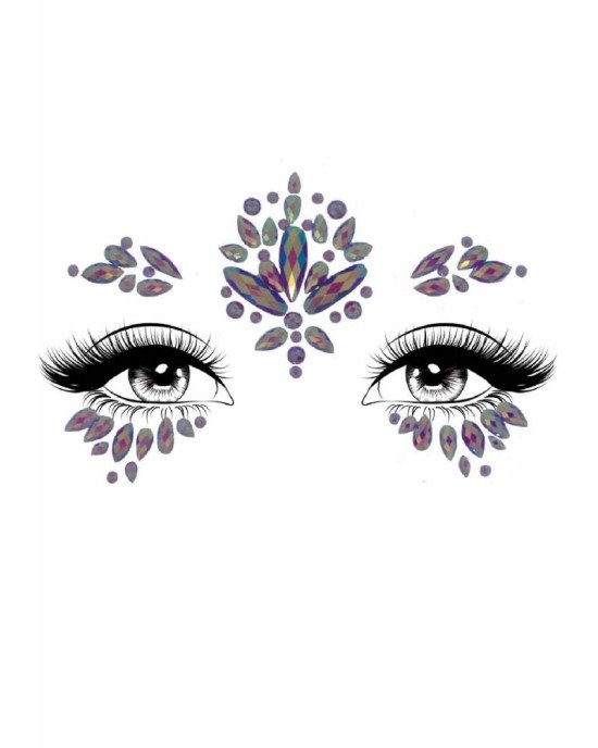Leg Avenue Verity face jewels sticker Leg Avenue Verity face jewels sticker