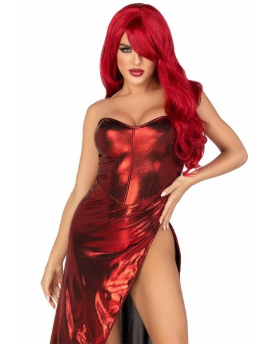 Сукня Leg Avenue Shimmer bodysuit with skirt S Сукня Leg Avenue Shimmer bodysuit with skirt S