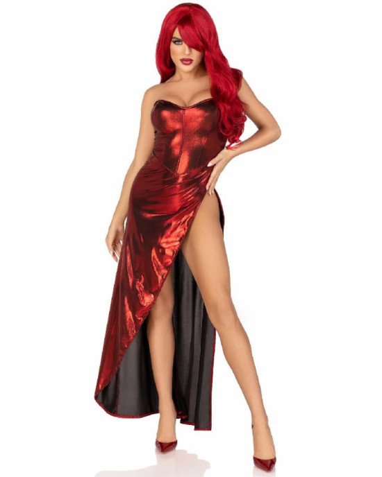 Сукня Leg Avenue Shimmer bodysuit with skirt L Сукня Leg Avenue Shimmer bodysuit with skirt L