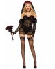 Еротичний костюм чорної нареченої Leg Avenue Heartbreak Bride XS Еротичний костюм чорної нареченої Leg Avenue Heartbreak Bride XS