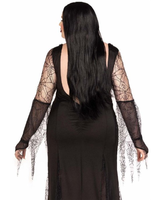 Еротичний костюм Мортіші Аддамс Leg Avenue Sexy Spooky Morticia 1X-2X