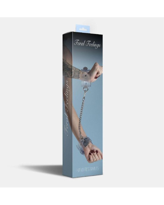Наручники Feral Feelings - Hand Restraints Trasparent Наручники Feral Feelings - Hand Restraints Trasparent