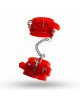 Наручники Feral Feelings - Hand Restraints Red Trasparent Наручники Feral Feelings - Hand Restraints Red Trasparent