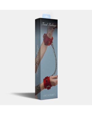 Наручники Feral Feelings - Hand Restraints Red Trasparent