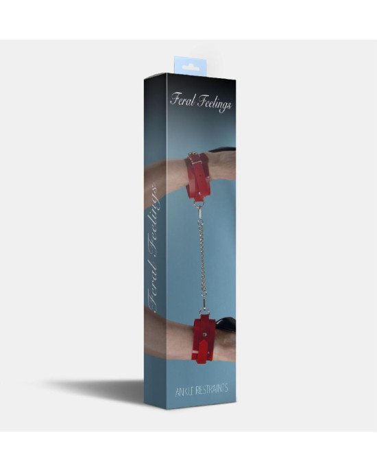 Поножи Feral Feelings - Ankle Restraints Red Поножи Feral Feelings - Ankle Restraints Red
