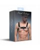 Чоловіча портупея на груди Feral Feelings - Bulldog Harness Black Чоловіча портупея на груди Feral Feelings - Bulldog Harness Black