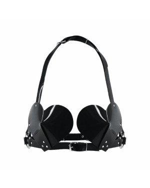 Ліф Серце Feral Feelings - Hearts Bra Black
