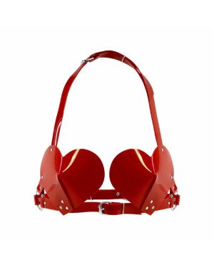 Ліф Серце Feral Feelings - Hearts Bra Red