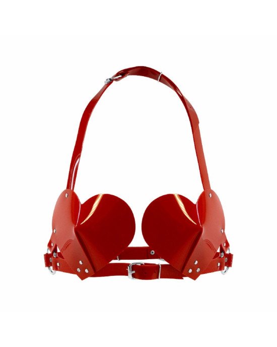 Ліф Серце Feral Feelings - Hearts Bra Red Ліф Серце Feral Feelings - Hearts Bra Red