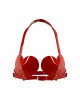 Ліф Серце Feral Feelings - Hearts Bra Red Ліф Серце Feral Feelings - Hearts Bra Red