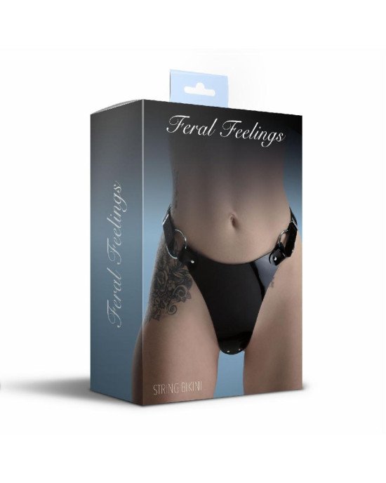 Трусики класичні Feral Feelings - String Bikini Black Трусики класичні Feral Feelings - String Bikini Black