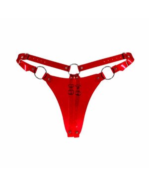 Трусики класичні Feral Feelings - String Bikini Red Trasparent
