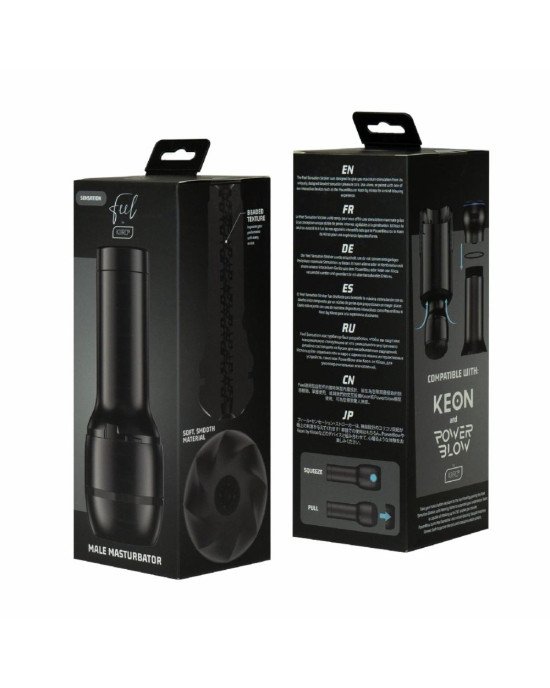 Мастурбатор Kiiroo FeelSensation Stroker PBC сумісний з PowerBlow та Keon Мастурбатор Kiiroo FeelSensation Stroker PBC сумісний з PowerBlow та Keon