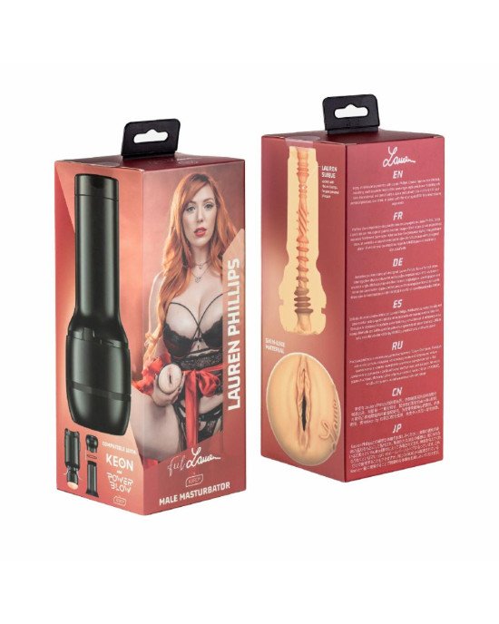 Мастурбатор Kiiroo Feel Lauren Phillips PBC сумісний з PowerBlow та Keon Мастурбатор Kiiroo Feel Lauren Phillips PBC сумісний з PowerBlow та Keon