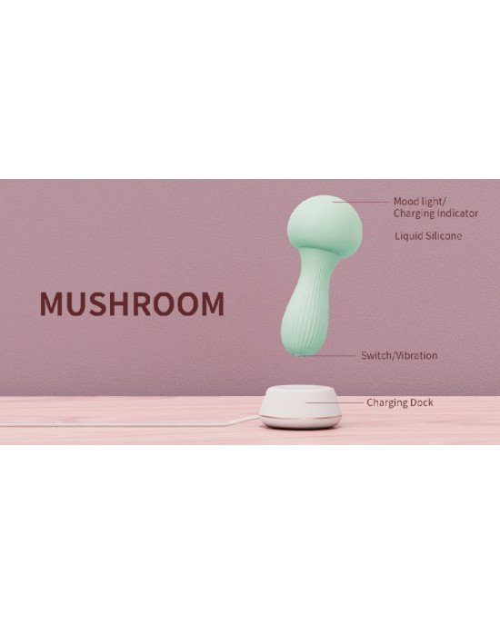 Вібромасажер Otouch MUSHROOM Teal Вібромасажер Otouch MUSHROOM Teal
