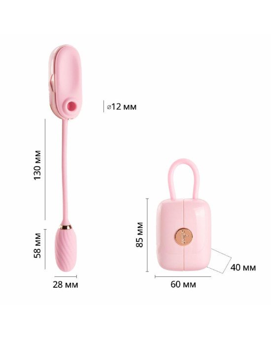 Вакуумний кліторальний стимулятор Otouch Louis Vibrate Pink з вібрацією Вакуумний кліторальний стимулятор Otouch Louis Vibrate Pink з вібрацією