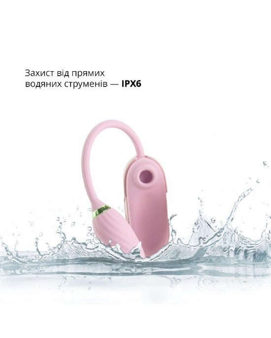 Вакуумний кліторальний стимулятор Otouch Louis Vibrate Pink з вібрацією Вакуумний кліторальний стимулятор Otouch Louis Vibrate Pink з вібрацією