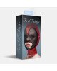 Маска серце сітка з відкритим ротом Feral Feelings - Hearts Mask Red/Black Маска серце сітка з відкритим ротом Feral Feelings - Hearts Mask Red/Black