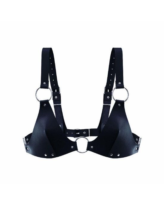 Ліф з натуральної шкіри Feral Feelings - Bikini Top Black Ліф з натуральної шкіри Feral Feelings - Bikini Top Black