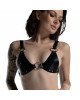 Ліф з натуральної шкіри Feral Feelings - Bikini Top Black Ліф з натуральної шкіри Feral Feelings - Bikini Top Black