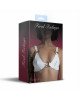 Ліф з натуральної шкіри Feral Feelings - Bikini Top White Ліф з натуральної шкіри Feral Feelings - Bikini Top White