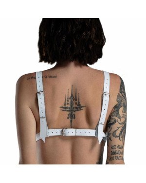 Ліф з натуральної шкіри Feral Feelings - Bikini Top White Ліф з натуральної шкіри Feral Feelings - Bikini Top White
