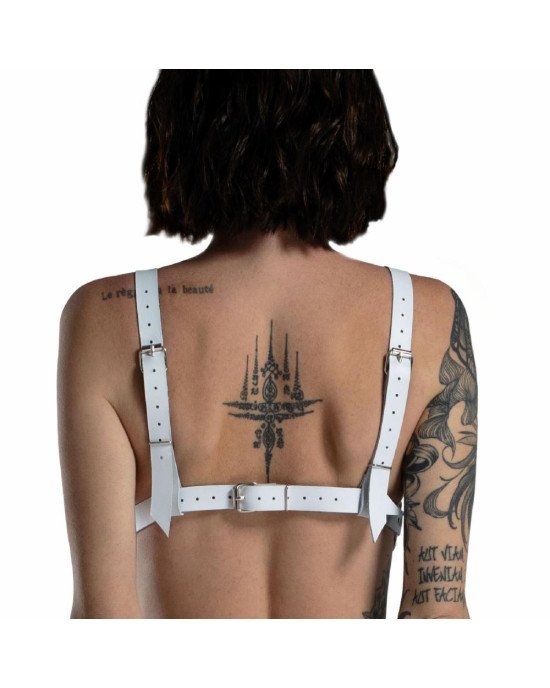 Ліф з натуральної шкіри Feral Feelings - Bikini Top White Ліф з натуральної шкіри Feral Feelings - Bikini Top White