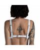 Ліф з натуральної шкіри Feral Feelings - Bikini Top White Ліф з натуральної шкіри Feral Feelings - Bikini Top White