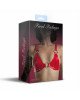 Ліф з натуральної шкіри Feral Feelings - Bikini Top Red Ліф з натуральної шкіри Feral Feelings - Bikini Top Red