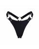 Трусики з натуральної шкіри Feral Feelings - String Bikini Black Трусики з натуральної шкіри Feral Feelings - String Bikini Black