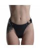 Трусики з натуральної шкіри Feral Feelings - String Bikini Black Трусики з натуральної шкіри Feral Feelings - String Bikini Black