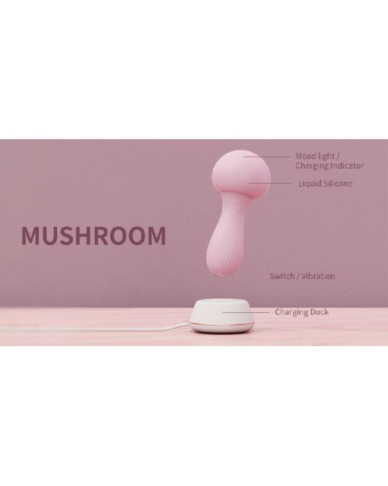 Вібромасажер Otouch MUSHROOM Pink Вібромасажер Otouch MUSHROOM Pink
