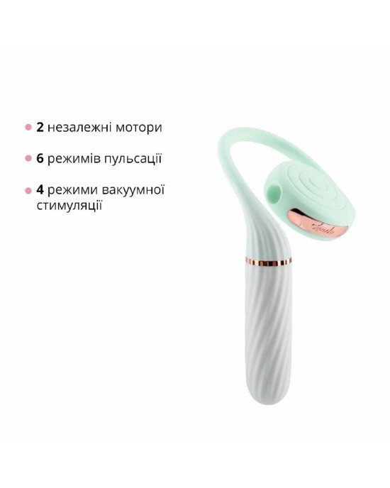 Пульсатор з вакуумною стимуляцією Otouch LOLLIPOP Teal Пульсатор з вакуумною стимуляцією Otouch LOLLIPOP Teal